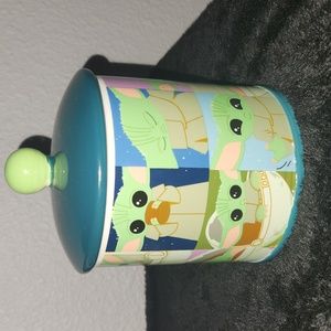 Disney Star Wars small Grogu ceramic canister/jar